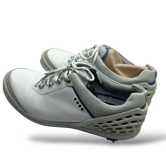 Ecco Natural Motion Hydromax White Golf Shoes Mens Size EU 45XW US 11, 11.5