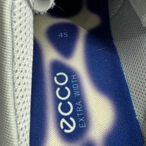 Ecco Natural Motion Hydromax White Golf Shoes Mens Size EU 45XW US 11, 11.5