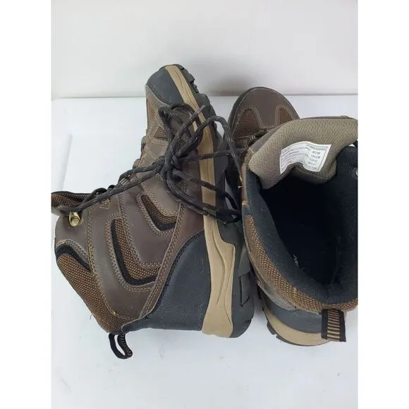 Eddie Bauer Men's Fairmont Waterproof Hiking Boots Brown Size‎ 9