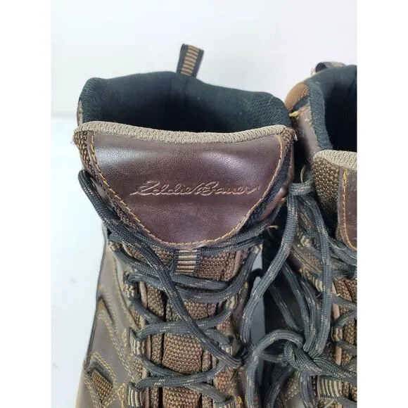 Eddie Bauer Men's Fairmont Waterproof Hiking Boots Brown Size‎ 9