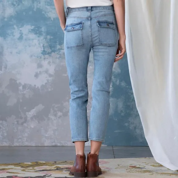 Edwin “Rylee” utility style jeans. Seriously the best jeans I have ever had!!!