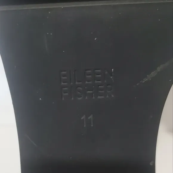 Eileen Fisher Chesea gray fleece wedge heel pull on ankle boot. 11
