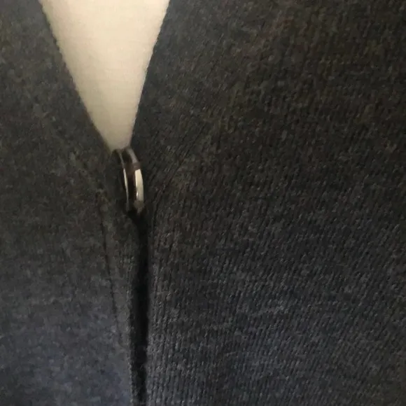 {Eileen Fisher}  Long Merino Wool Cardigan, small