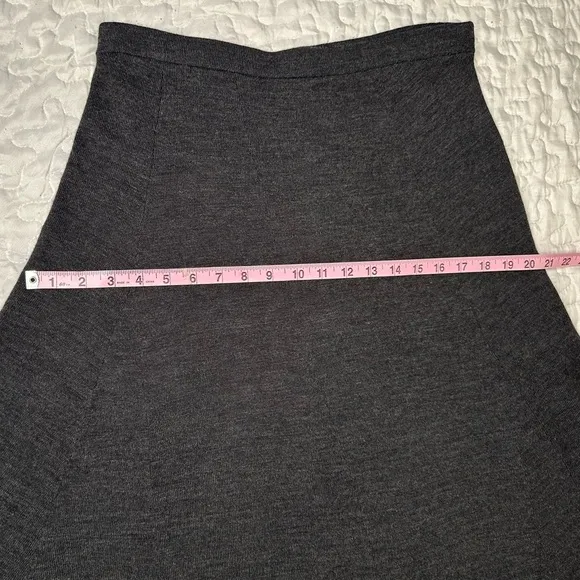 Eileen Fisher Petite Merino Wool Midi Skirt NWT | A-Line Capsule Wardrobe Medium