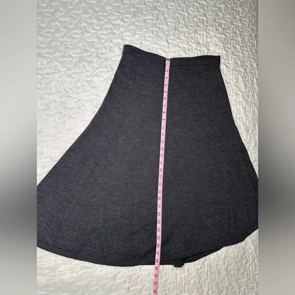 Eileen Fisher Petite Merino Wool Midi Skirt NWT | A-Line Capsule Wardrobe Medium