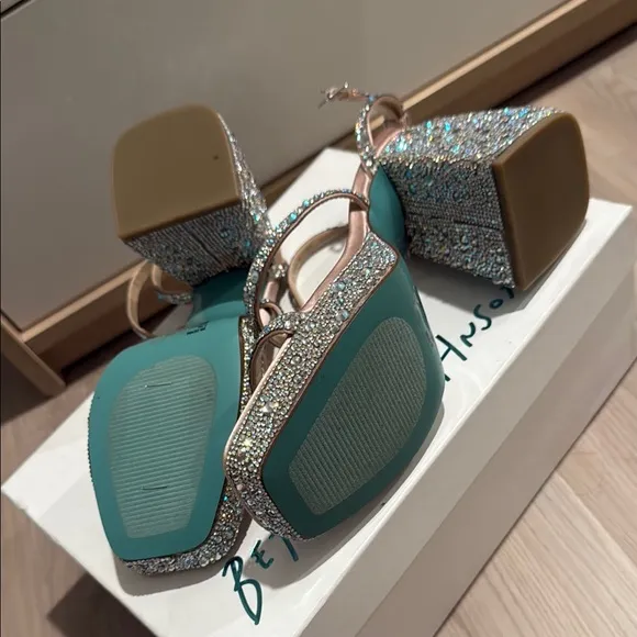 Elegant Rhinestone Embellished Heels