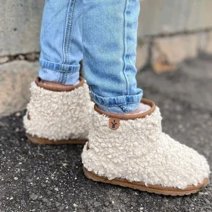 EMU Australia Kids Wallaby Mini Teddy Deluxe Wool EMU Boots size 8