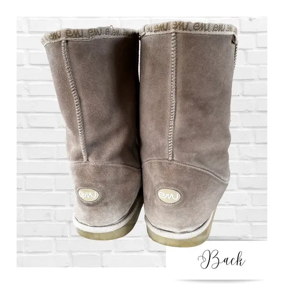 Emu’s Sheepskin Classic Short Boot Unisex Mens’ Size 11 Women’s Size 12 EUC