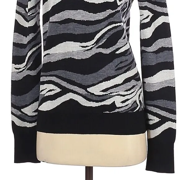 Equipment Wool Pullover zipper shoulder Sweater