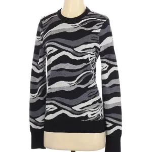 Equipment Wool Pullover zipper shoulder Sweater