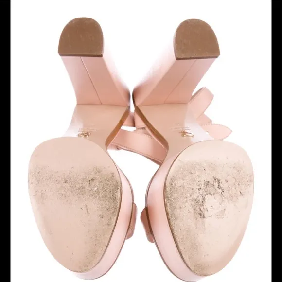 Ermanno Scervino Platform Heels, Pink, Size 10, Vampy, Barbie