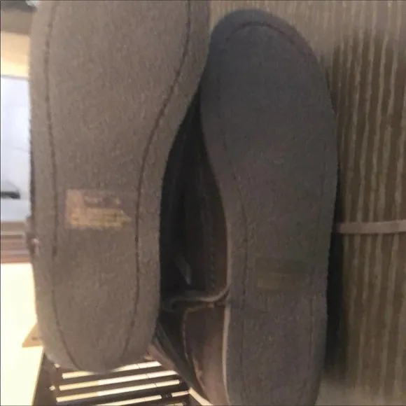 ESCAPES Brown Suede Boots Fur Lining and Laces