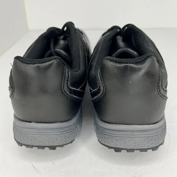 Etonic Mens EG500BKB Black Stabilize 2.0 Waterproof Cleats Size 10D Golf Shoes