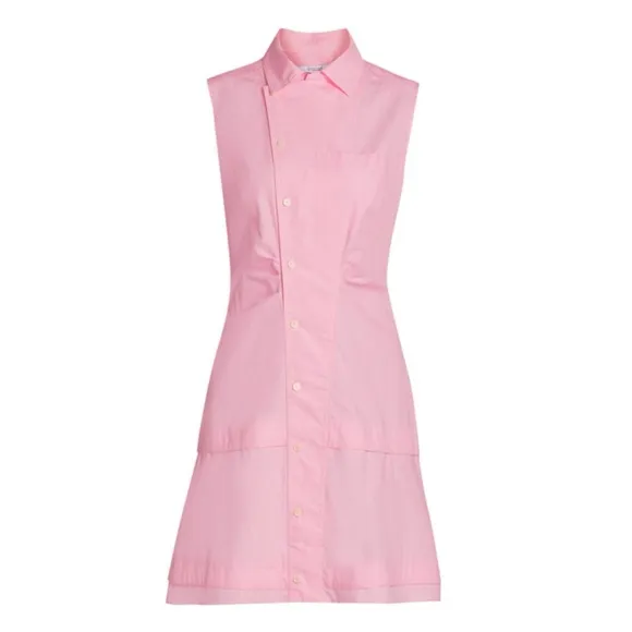 EUC light pink Derek Lam EUC shirt dress 100% cotton