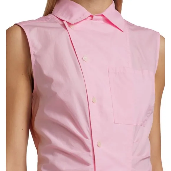 EUC light pink Derek Lam EUC shirt dress 100% cotton