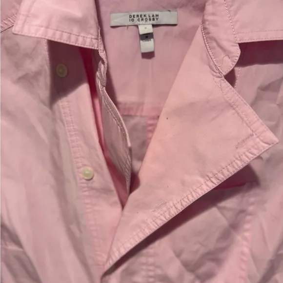 EUC light pink Derek Lam EUC shirt dress 100% cotton