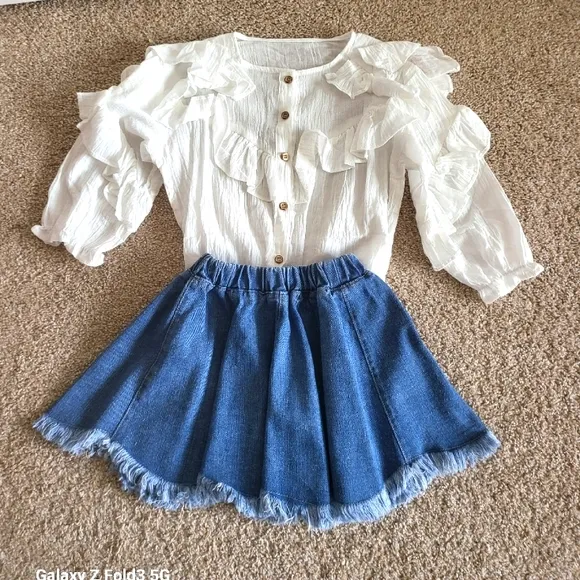 ♥️EUC♥️ MIA BELLE GIRLS WESTERN SET
