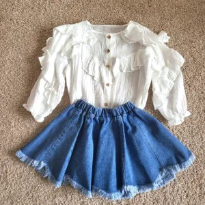 ♥️EUC♥️ MIA BELLE GIRLS WESTERN SET