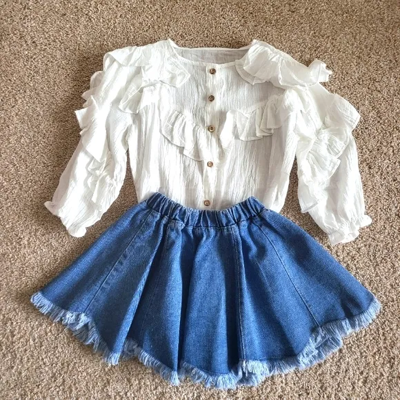 ♥️EUC♥️ MIA BELLE GIRLS WESTERN SET