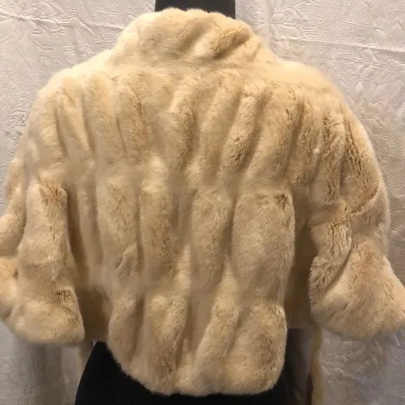 Faux fur stole