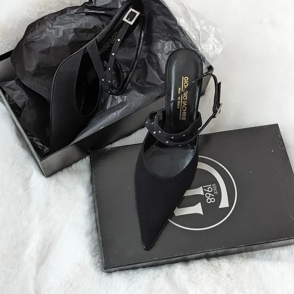 FINAL SALE 🆕🌿GIORGIO IACHINI POINTED HEELS🌿