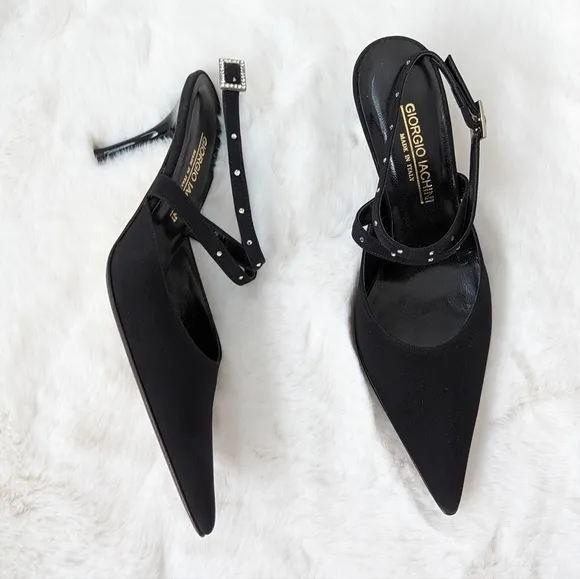 FINAL SALE 🆕🌿GIORGIO IACHINI POINTED HEELS🌿