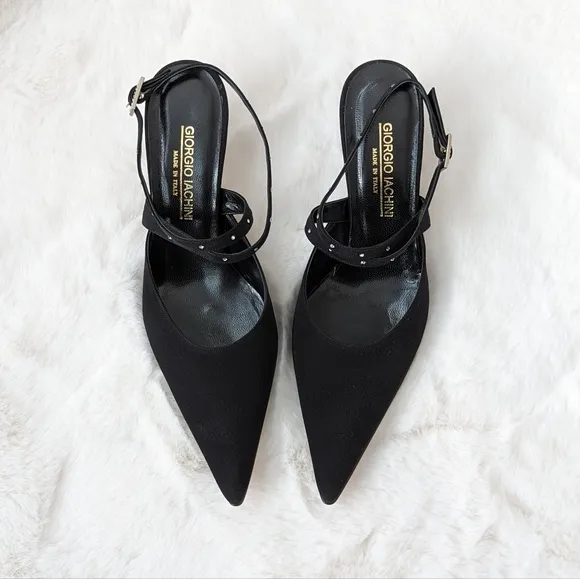 FINAL SALE 🆕🌿GIORGIO IACHINI POINTED HEELS🌿