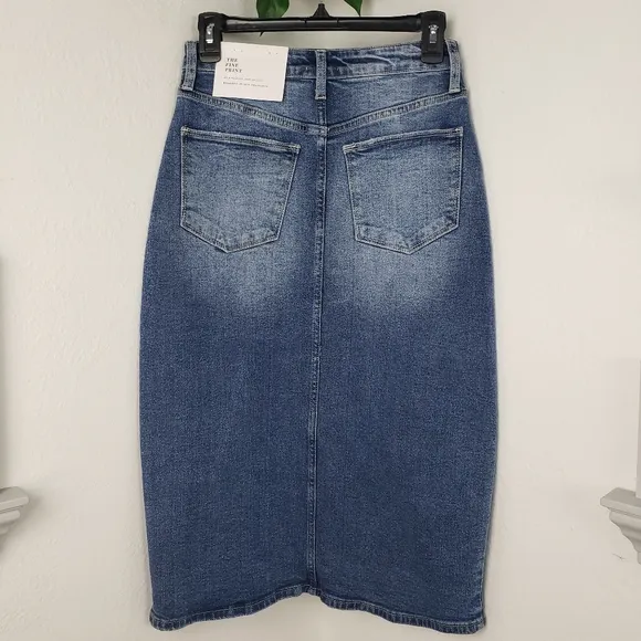 Fine Print Denim Long Distressed NEW sz XSP