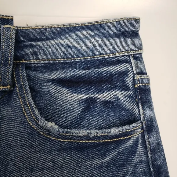Fine Print Denim Long Distressed NEW sz XSP