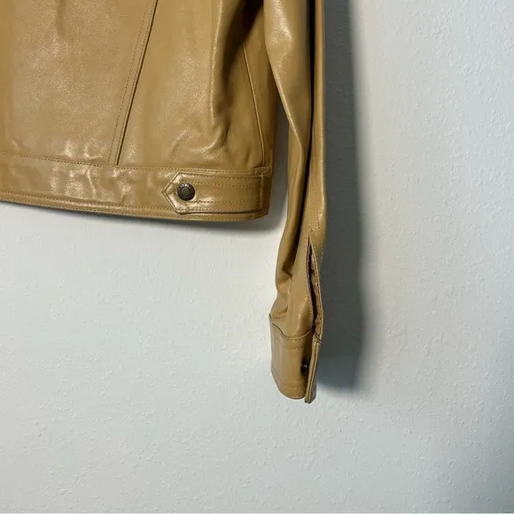 Finity Women's‎ Tan Leather Jacket