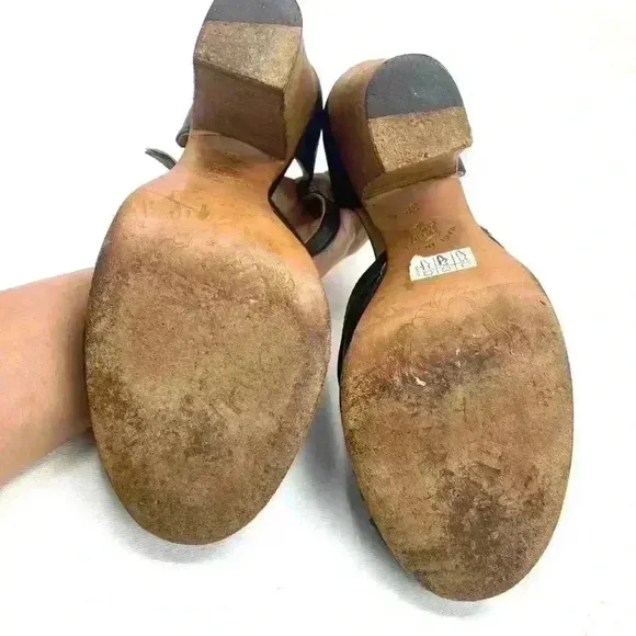 Fiorentini &amp; Baker Leather shoes made in Italy EU 38 US 7.5 EUC