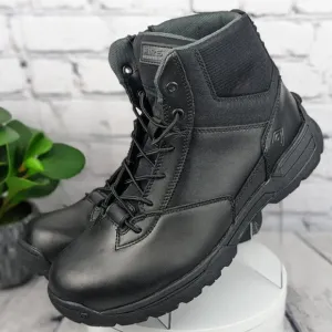 First Tactical leather boots, 9.5D M, 6&quot; zip, duty, work, range, first responder