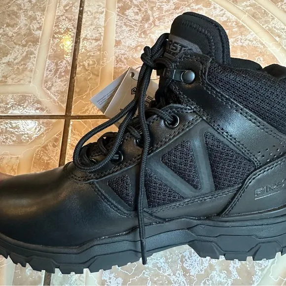 First Tactical Urban Operator H₂O Side -Zip Mid Combat Boot