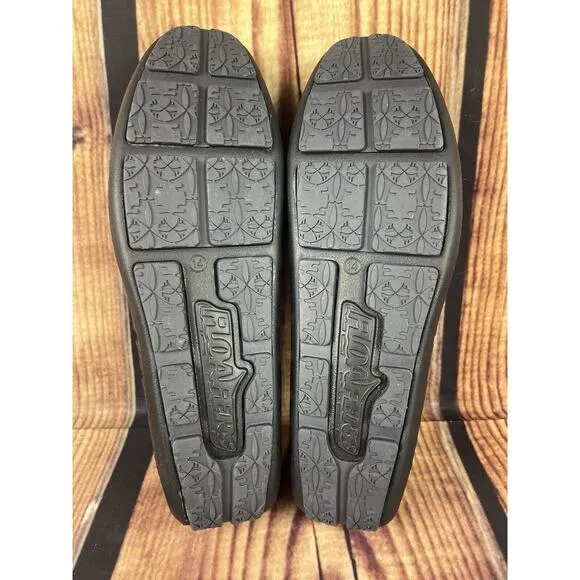 Floafers Country Club Penny Loafers Shoes Black Waterproof Slip On Men’s 14