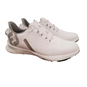 FootJoy Men's FJ Fuel Boa White Golf Shoes Size 9