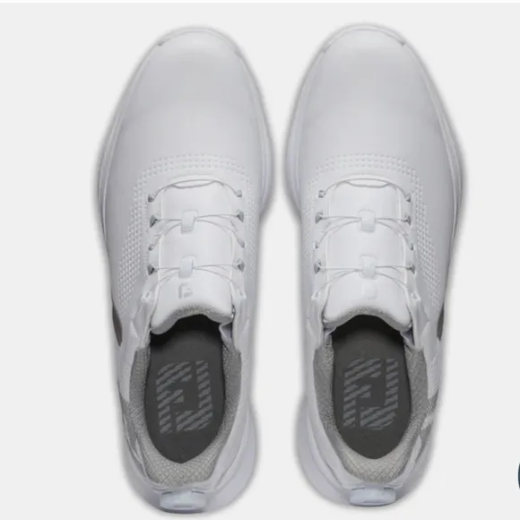 FootJoy Men's FJ Fuel Boa White Golf Shoes Size 9