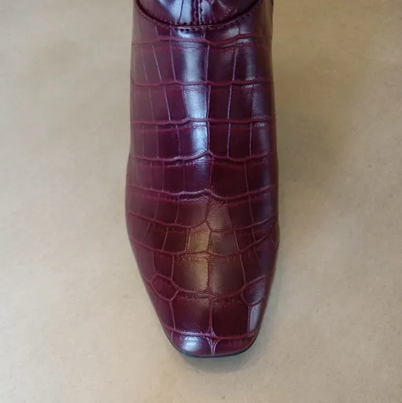 Franco Sarto Tribute Hight Shaft Multiberry Boots Size 7