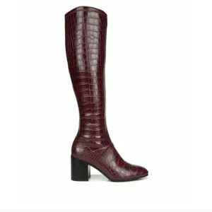 Franco Sarto Tribute Hight Shaft Multiberry Boots Size 7