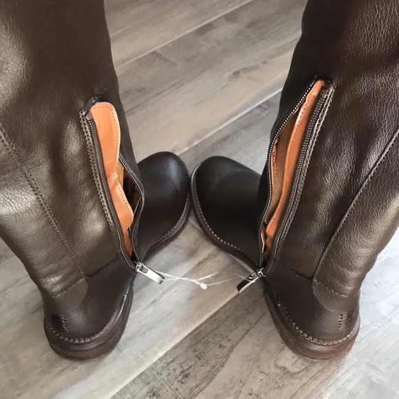 Franco Sarto women Halenna Leather winter long boots.