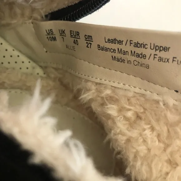 Franco Sarto Women’s Allie Suede Leather Faux Fur Ankle Sneakers Bootie Size 10M