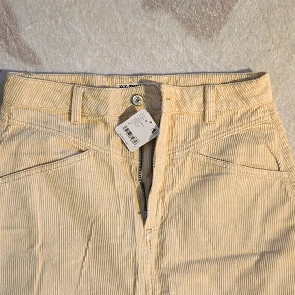 FREE PEOPLE Come As You Are Cord Maxi Skirt / Beechwood NEW!
