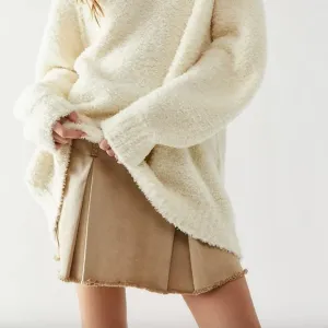 Free People Keira Pleated Mini Skirt