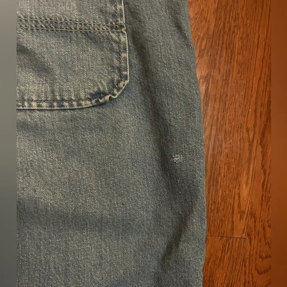 Free People Maeve Low Slung Oversized Trouser Jeans -Size Small
