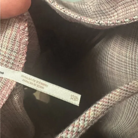 Free People Sevi Plaid Mini Dress in Gray/Pink Combo Retail $168 NWOT