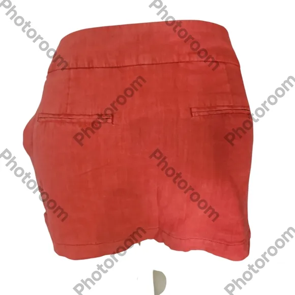 FREE PEOPLE Woman Johana Linen Skort Summer Fig Color Size 14