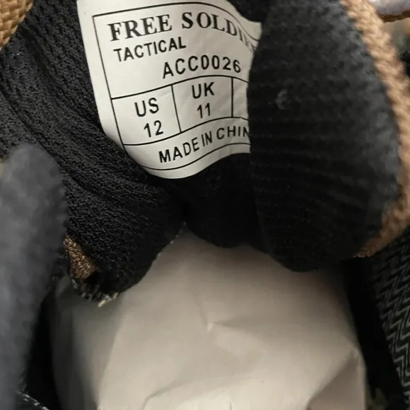 Free Soldier Tactical Military Hiking Boots