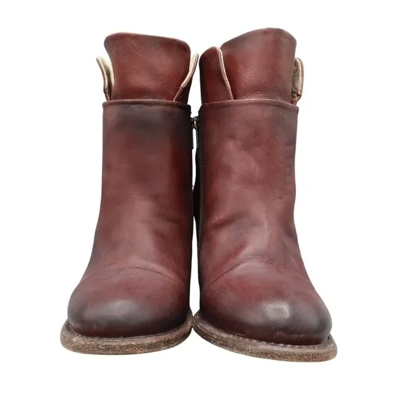 Freebird By Steven Carly Boots Women 9 Burgundy Classic Professional Boho Rustic