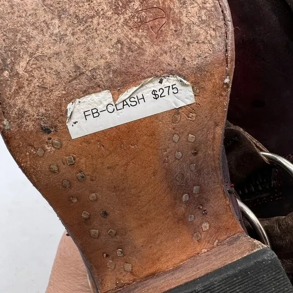 Freebird by Steven Clash Leather Ankle Boot Size 6