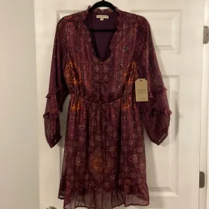 FRYE AND CO DRESS SIZE M BRAND NEW PERFECT WITH FRYE BOOTS LONG SLEEVES