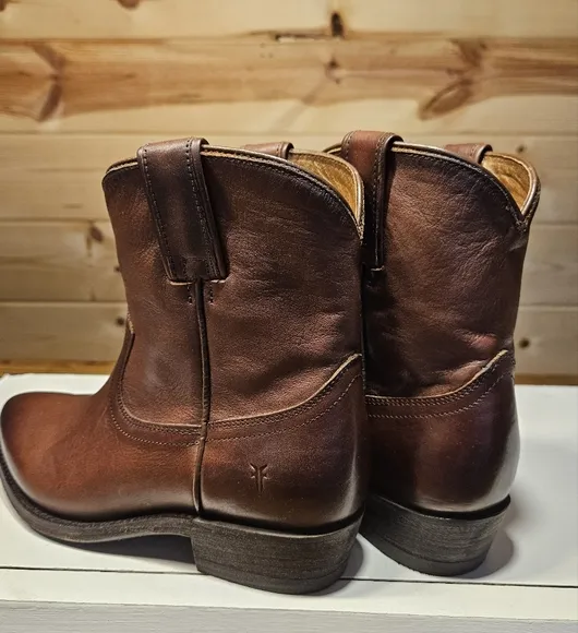 Frye Billy Short Redwood Women's Boots Size 6.5